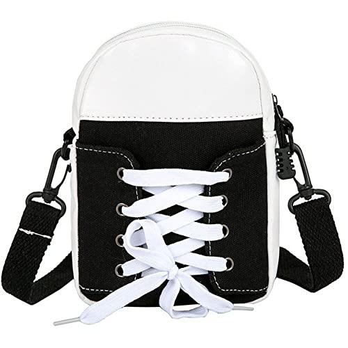 Haowul Canvas -tasche Für Frauen Kreative Umhängetasche Persönlichkeit Schuhe Form Crossbody Tasche Weibliche Lustige Handtasche Und Geldbörse von Haowul