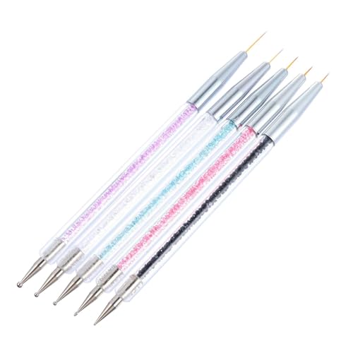 Acrylic Nail Brush Nail Tools 3D Plotter 5pcs Nail Brushes Nail Brushes Nail Brushes Brushes Eyeliner Brushes Nails Nail Tools von Haoyaru