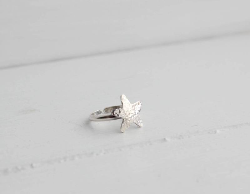 Seestern Zehenring, Zehenringe, Hochzeitsaccessoires Am Strand, Zehenschmuck, Strand Schmuck, Socken Mit Perlen, Ocean Sommer Schmuck von HapaGirls