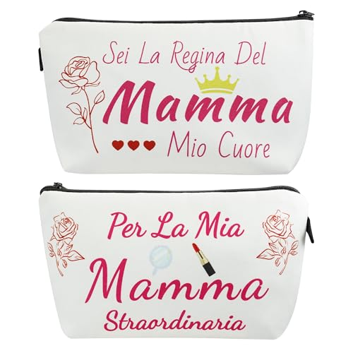 Hapculon Geschenke für Mama Personalisierte Kulturtasche Kosmetiktasche für Frauen, Mütter, Beste Freundinnen Hapculon Geschenke für Mama Personalisierte Kulturtasche Kosmetiktasche für Frauen, Mütter, Beste Freundinnen von Hapculon