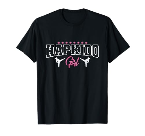 Hapkido Mädchen Kampfsport Korea Training T-Shirt Hapkido Mädchen Kampfsport Korea Training T-Shirt von Hapkido martial arts sports combat sports close