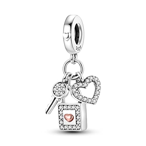 Charms kompatibel mit Pandora-Armbändern, baumelnde Charms aus Sterlingsilber für Armbänder und Halsketten, Herz, Schmetterling, Drache, Meerestier, Reiseanhänger, Perle, DIY-Charm Charms kompatibel mit Pandora-Armbändern, baumelnde Charms aus Sterlingsilber für Armbänder und Halsketten, Herz, Schmetterling, Drache, Meerestier, Reiseanhänger, Perle, DIY-Charm von Hapour