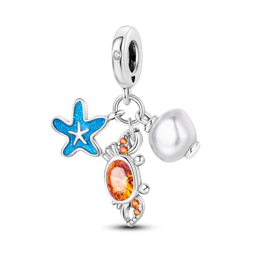 Hapour 925 Sterling Silber Charms für Armbänder Halskette Europäischen Schmuck Dangle Beads für Frauen Mutter von Hapour