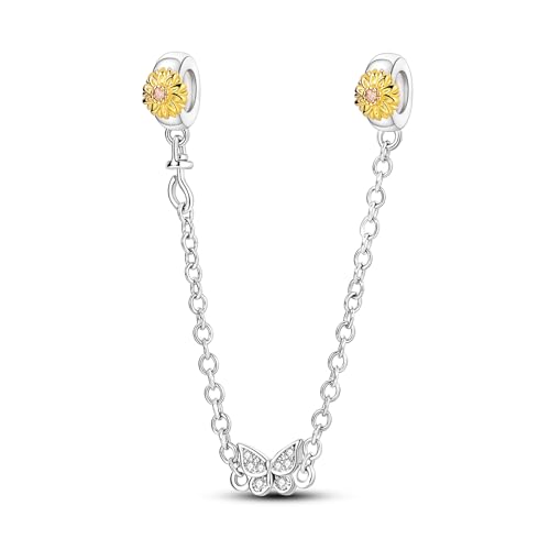 Hapour 925 Sterling Silber Charms für Armbänder und Halsketten – einzigartiger Anhänger mit Perlen für modische Accessoires europäische Sicherheitskette Geschenk für Frauen Mädchen Hapour 925 Sterling Silber Charms für Armbänder und Halsketten – einzigartiger Anhänger mit Perlen für modische Accessoires europäische Sicherheitskette Geschenk für Frauen Mädchen von Hapour