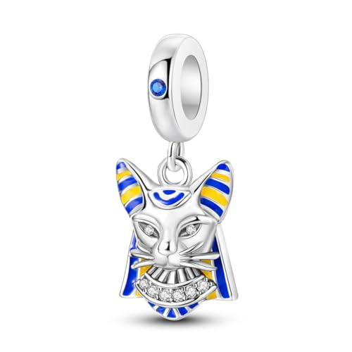 Hapour 925 Sterling Silber Charms für Armbänder Halskette Europäischen Schmuck Anhänger Perlen Pudel Charm für Frauen Mutter von Hapour