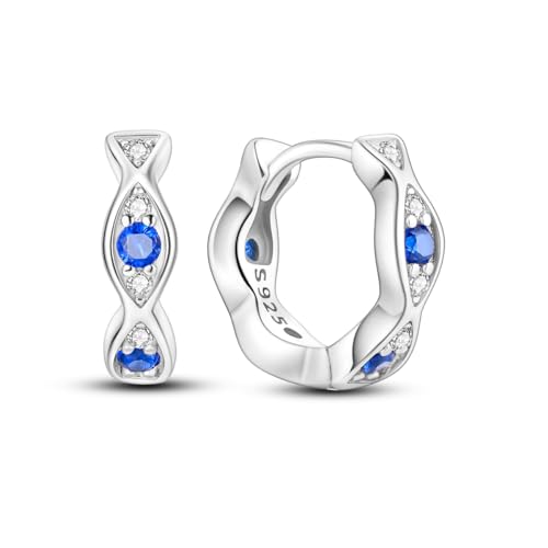 Hapour Sterling Silber 925 Hoop Ohrringe für Frauen - Kleine Creolen, Knorpel Helix Schmuck für Damen von Hapour