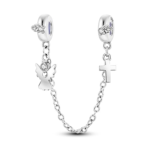 Hapour 925 Sterling Silber Sicherheitskette für Armbänder Charms Dangle Anhänger Perlen Schmuck Charm für Frauen Hapour 925 Sterling Silber Sicherheitskette für Armbänder Charms Dangle Anhänger Perlen Schmuck Charm für Frauen von Hapour
