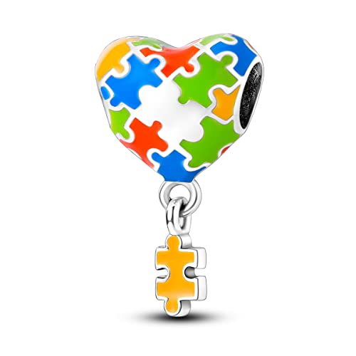 Hapour Charm-Armbandperle aus 925er Sterlingsilber mit Zirkonia, passend für Armbänder und Halsketten, Glücksbringer für Frauen, Schmuck, Geschenke für Frauen, Mutter und Tochter von Hapour