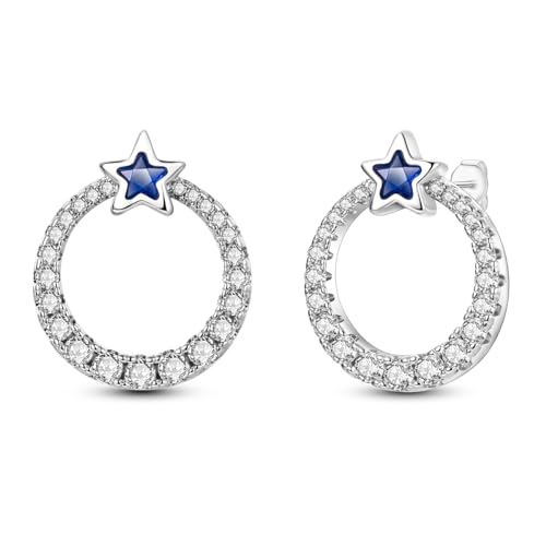 Hapour S925 Sterling Silber Ohrstecker für Frauen mit funkelnden 5A Cubic Zirconia Multi-Stil Vintage Piercing Knorpel Ohrring Jcaket Geschenke für Mutter Grilfriend Freund und Ehefrau von Hapour