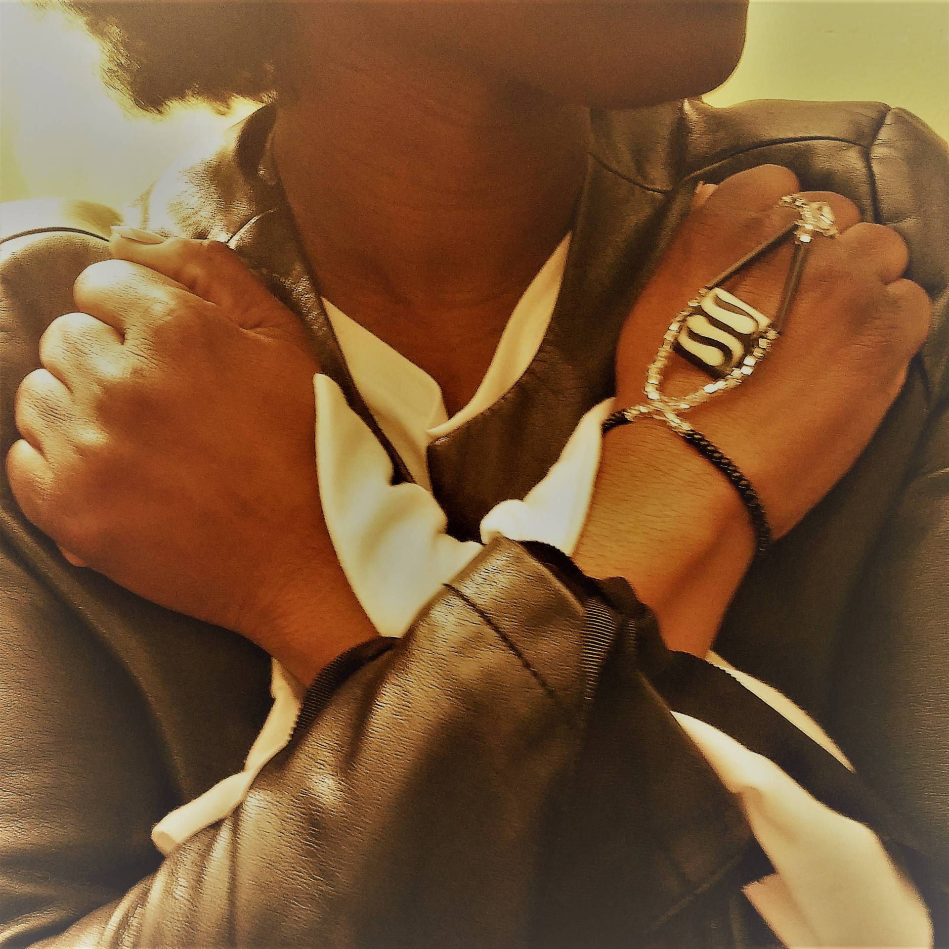 Hand - Wakanda Schmuck Armband Black Panther African Hochzeit, Mud Tuch, Hipster Armband, Ring von HappiFeet