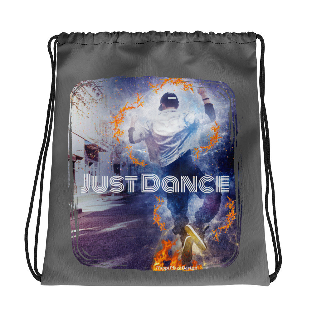 Just Dance Turnbeutel, Hip Hop Dancer Bag, Geschenk Für Tänzerin, Tanzliebhaber von HappiPlaceDesign