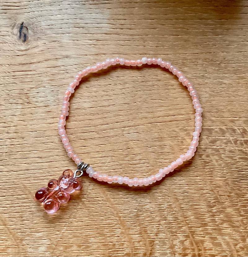Armband Mit Gummibärchen Rosa, Gummy Bear von HappieNettie