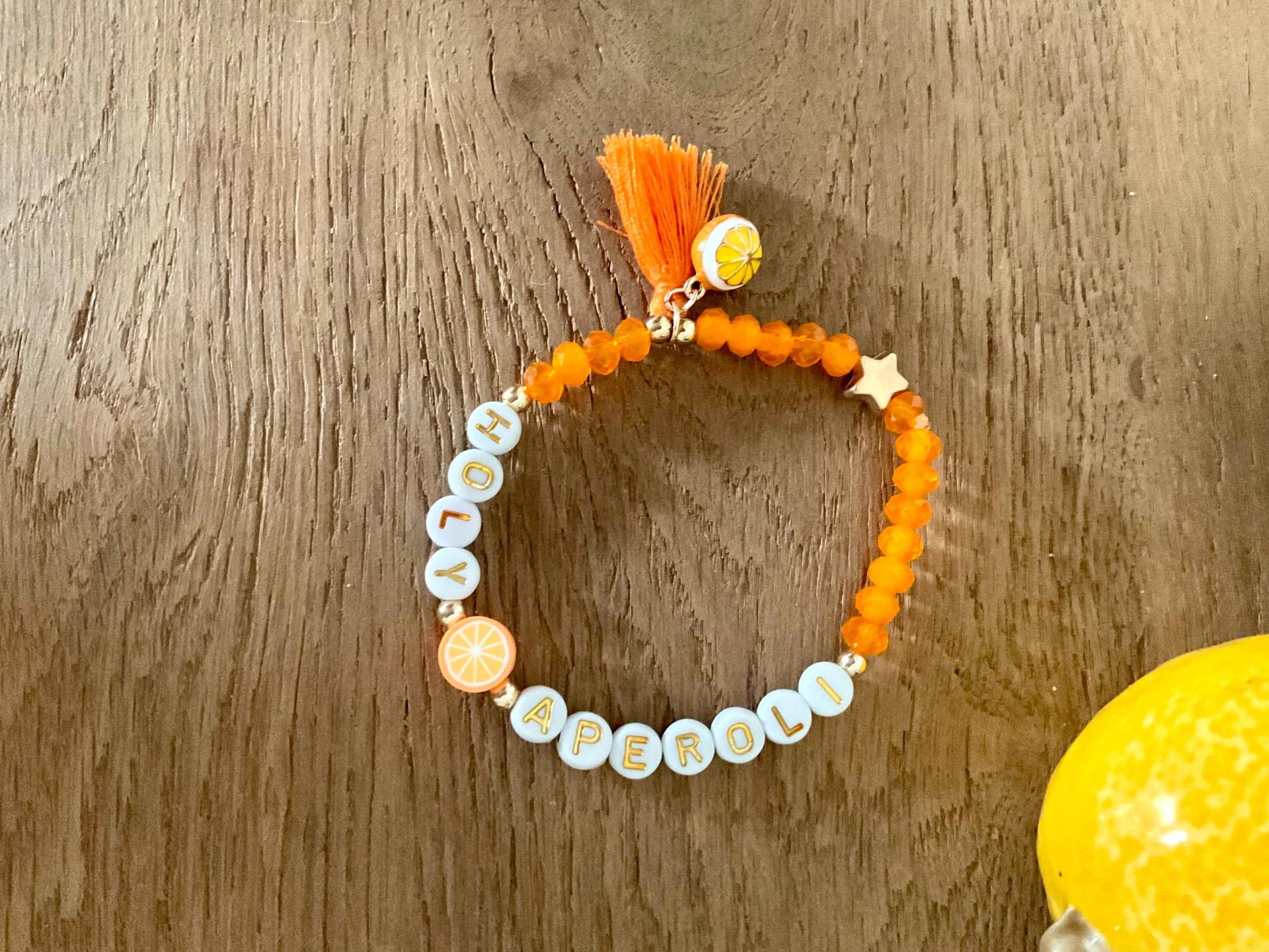 Holy Aperoli Armband Mit Orange Holy Aperoli Armband Mit Orange von HappieNettie