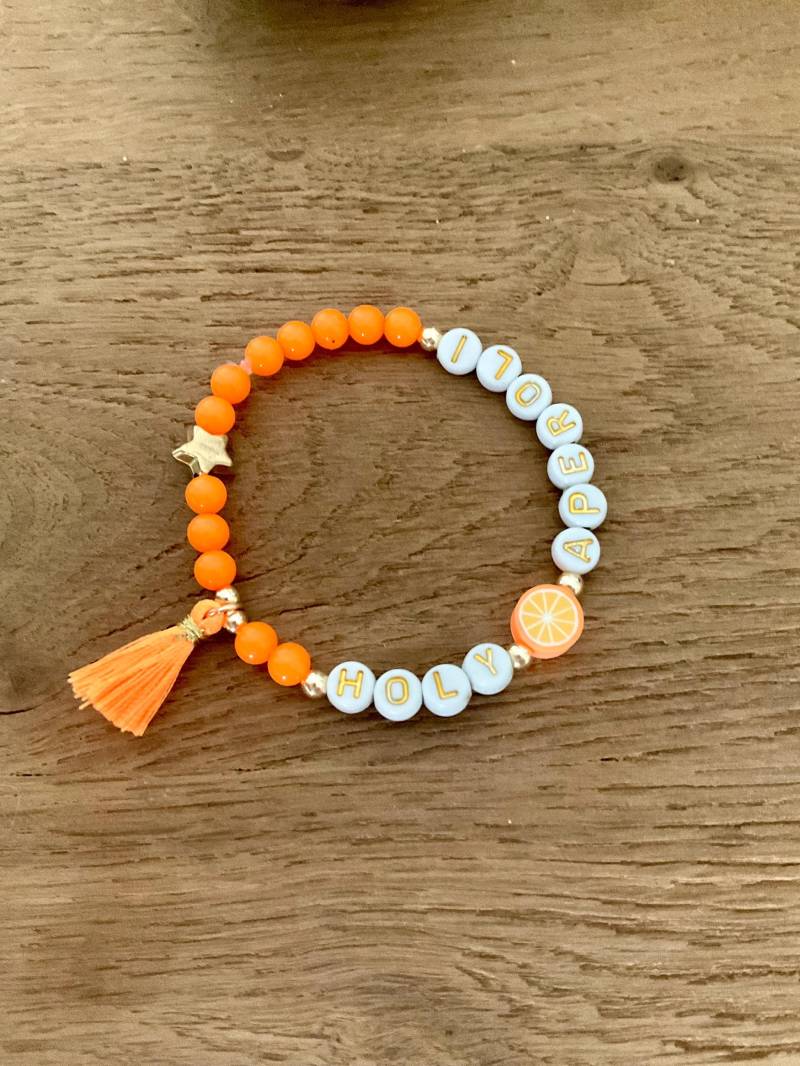 Holy Aperoli Armband Orange Gold Holy Aperoli Armband Orange Gold von HappieNettie
