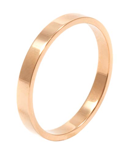 Happiness Boutique Damen Ring Rosegold | Schlichter Bandring Minimalist Edelstahlschmuck Happiness Boutique Damen Ring Rosegold | Schlichter Bandring Minimalist Edelstahlschmuck von Happiness Boutique