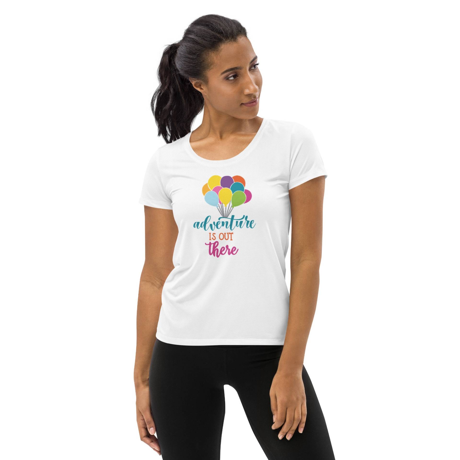 Allover-Sport-T-Shirt Für Damen von HappinessIsAddictive