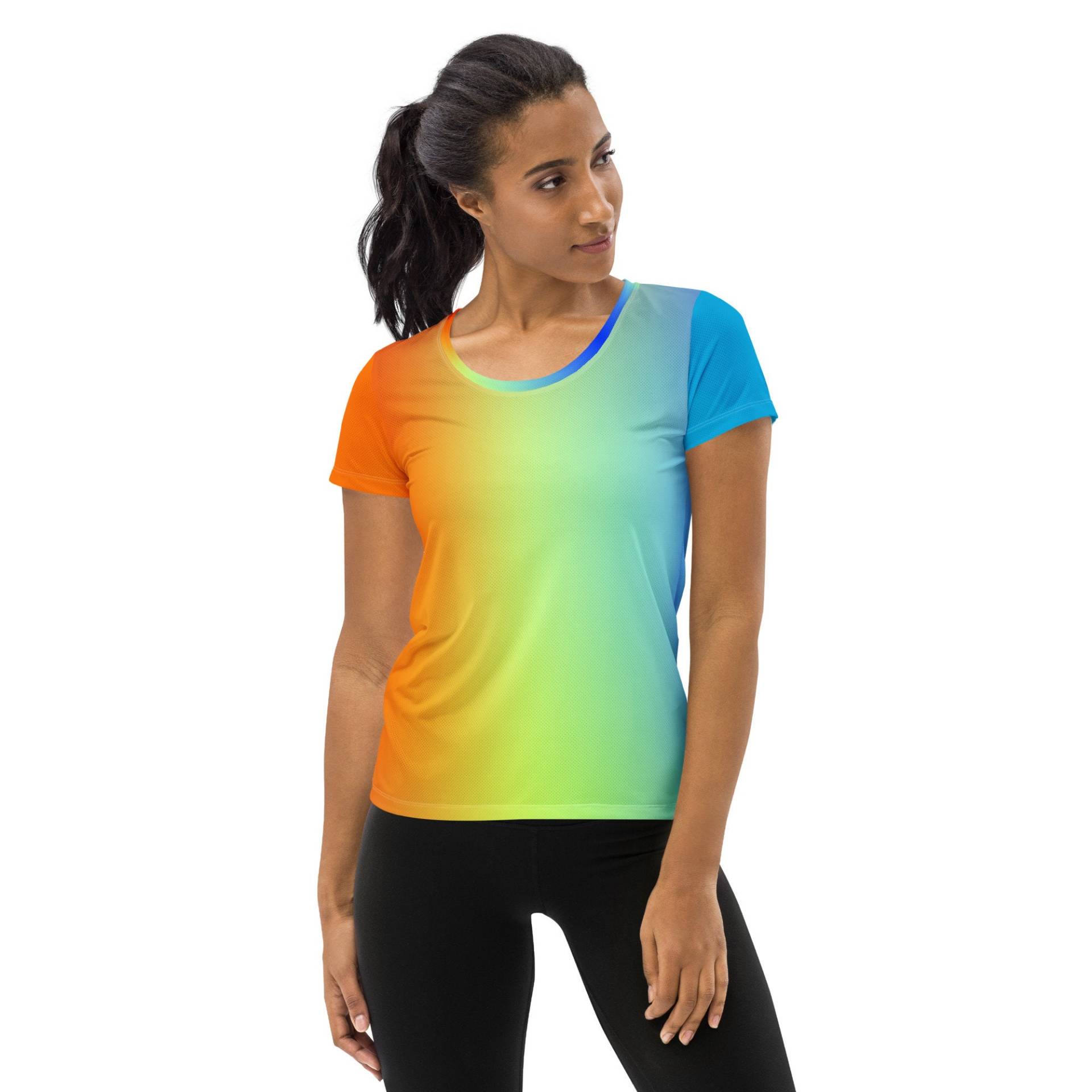 Allover-Sport-T-Shirt Für Damen von HappinessIsAddictive