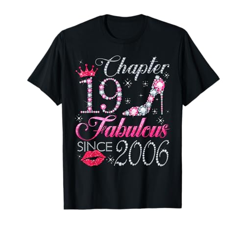Happy 19th Birthday Gift For Ladies Girls - Damen & Mädchen - Schwarz - Klein - T-Shirt Happy 19th Birthday Gift For Ladies Girls - Damen & Mädchen - Schwarz - Klein - T-Shirt von Happy 19th Birthday Gift For Ladies Girls