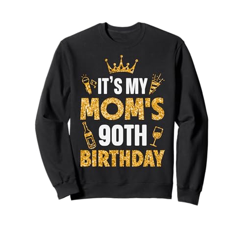 Mutter Mama Es ist der 90. Geburtstag meiner Mutter 1935 90 Jahre alt Sweatshirt Mutter Mama Es ist der 90. Geburtstag meiner Mutter 1935 90 Jahre alt Sweatshirt von Happy 90th Birthday Mom Son Daughter Mommy Gifts