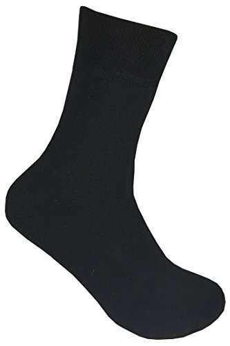 Happy Bavaria 4 Paar Extra THERMO Thermosocken Herren Winter warm Socken frottee Wintersocken Arbeit Herrensocken schwarz Baumwolle (schwarz, 43-46) von Happy Bavaria