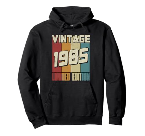 Vintage 1985, limitierte Auflage, Retro-Design, 40 Jahre, Herren, 40. Geburtstag Pullover Hoodie Vintage 1985, limitierte Auflage, Retro-Design, 40 Jahre, Herren, 40. Geburtstag Pullover Hoodie von Happy Birthday 40th Birthday 40 Years 40 Bday