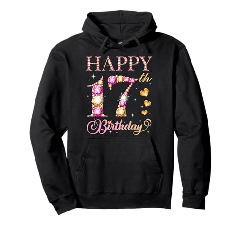 Alles Gute zum 17. Geburtstag, Geburtstagsparty für Jungen und Mädchen, 17 Jahre Pullover Hoodie Alles Gute zum 17. Geburtstag, Geburtstagsparty für Jungen und Mädchen, 17 Jahre Pullover Hoodie von Happy Birthday Party It's My Birthday Party