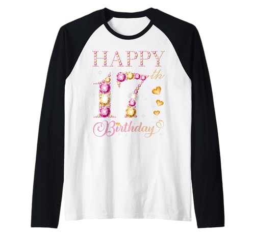 Alles Gute zum 17. Geburtstag, Geburtstagsparty für Jungen und Mädchen, 17 Jahre Raglan Alles Gute zum 17. Geburtstag, Geburtstagsparty für Jungen und Mädchen, 17 Jahre Raglan von Happy Birthday Party It's My Birthday Party
