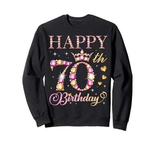 Alles Gute zum 70. Geburtstag, 70 Jahre alte Männer und Frauen, Geburtstagsfeier Sweatshirt Alles Gute zum 70. Geburtstag, 70 Jahre alte Männer und Frauen, Geburtstagsfeier Sweatshirt von Happy Birthday Party It's My Birthday Party