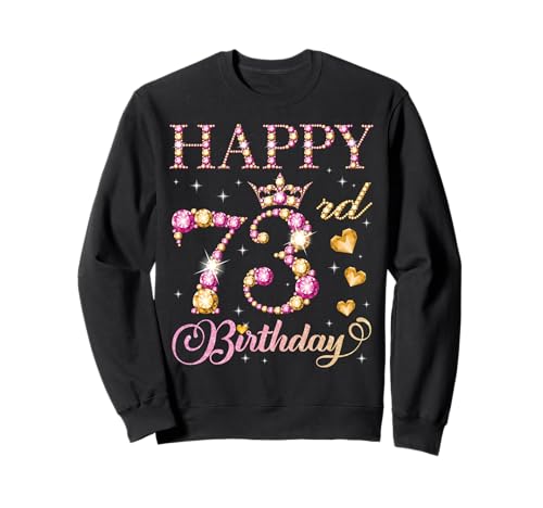 Alles Gute zum 73. Geburtstag, Geburtstagsfeier für 73 Jahre alte Männer und Frauen Sweatshirt Alles Gute zum 73. Geburtstag, Geburtstagsfeier für 73 Jahre alte Männer und Frauen Sweatshirt von Happy Birthday Party It's My Birthday Party