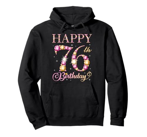 Alles Gute zum 76. Geburtstag, Geburtstagsfeier für Männer und Frauen, 76 Jahre Pullover Hoodie Alles Gute zum 76. Geburtstag, Geburtstagsfeier für Männer und Frauen, 76 Jahre Pullover Hoodie von Happy Birthday Party It's My Birthday Party