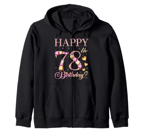 Alles Gute zum 78. Geburtstag, Geburtstagsfeier für Männer und Frauen, 78 Jahre Kapuzenjacke Alles Gute zum 78. Geburtstag, Geburtstagsfeier für Männer und Frauen, 78 Jahre Kapuzenjacke von Happy Birthday Party It's My Birthday Party