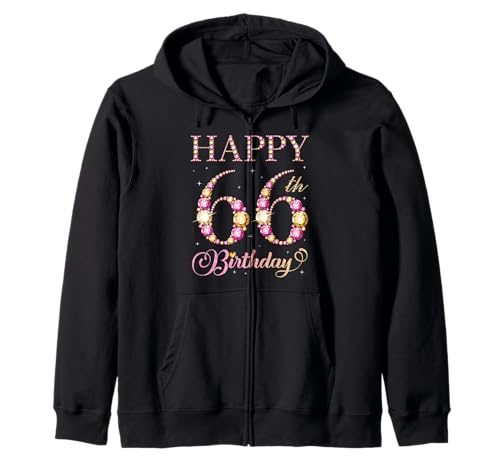 Geburtstagsfeier für Männer und Frauen, 66 Jahre, Alles Gute zum 66. Geburtstag Kapuzenjacke Geburtstagsfeier für Männer und Frauen, 66 Jahre, Alles Gute zum 66. Geburtstag Kapuzenjacke von Happy Birthday Party It's My Birthday Party