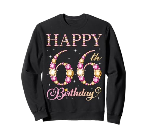 Geburtstagsfeier für Männer und Frauen, 66 Jahre, Alles Gute zum 66. Geburtstag Sweatshirt Geburtstagsfeier für Männer und Frauen, 66 Jahre, Alles Gute zum 66. Geburtstag Sweatshirt von Happy Birthday Party It's My Birthday Party
