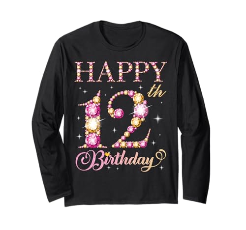 Geburtstagsparty für Jungen und Mädchen zum 12. Geburtstag, 12 Jahre Langarmshirt Geburtstagsparty für Jungen und Mädchen zum 12. Geburtstag, 12 Jahre Langarmshirt von Happy Birthday Party It's My Birthday Party