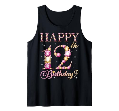 Geburtstagsparty für Jungen und Mädchen zum 12. Geburtstag, 12 Jahre Tank Top Geburtstagsparty für Jungen und Mädchen zum 12. Geburtstag, 12 Jahre Tank Top von Happy Birthday Party It's My Birthday Party