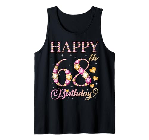 Geburtstagsparty für Männer und Frauen, 68 Jahre, Alles Gute zum 68. Geburtstag Tank Top Geburtstagsparty für Männer und Frauen, 68 Jahre, Alles Gute zum 68. Geburtstag Tank Top von Happy Birthday Party It's My Birthday Party