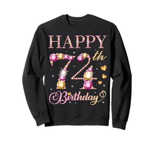 Geburtstagsparty für Männer und Frauen, 74 Jahre, Alles Gute zum 74. Geburtstag Sweatshirt Geburtstagsparty für Männer und Frauen, 74 Jahre, Alles Gute zum 74. Geburtstag Sweatshirt von Happy Birthday Party It's My Birthday Party