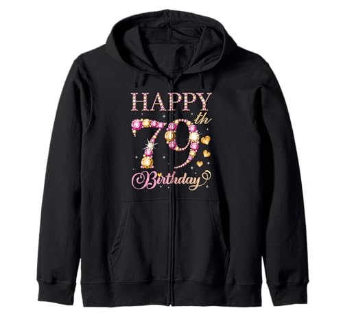 Geburtstagsparty für Männer und Frauen, 79 Jahre, Alles Gute zum 79. Geburtstag Kapuzenjacke Geburtstagsparty für Männer und Frauen, 79 Jahre, Alles Gute zum 79. Geburtstag Kapuzenjacke von Happy Birthday Party It's My Birthday Party