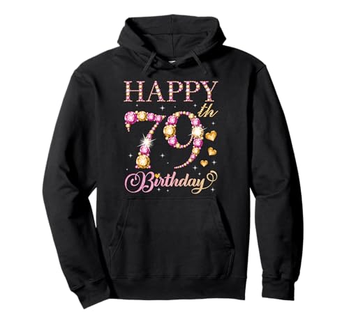 Geburtstagsparty für Männer und Frauen, 79 Jahre, Alles Gute zum 79. Geburtstag Pullover Hoodie Geburtstagsparty für Männer und Frauen, 79 Jahre, Alles Gute zum 79. Geburtstag Pullover Hoodie von Happy Birthday Party It's My Birthday Party