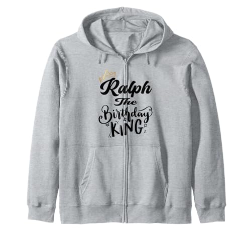 Ralph The Birthday King Happy Birthday Shirt für Herren, Jungen und Jugendliche Kapuzenjacke Ralph The Birthday King Happy Birthday Shirt für Herren, Jungen und Jugendliche Kapuzenjacke von Happy Birthday Ralph The Birthday King Men Boys