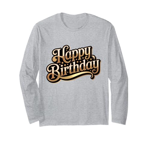 It's My Birthday Damen Mädchen Geburtstag to My Love Langarmshirt von Happy Birthday