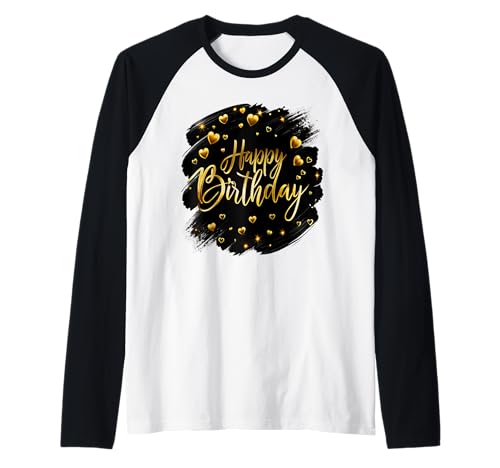 It's My Birthday Damen Mädchen Geburtstag to My Love Raglan von Happy Birthday