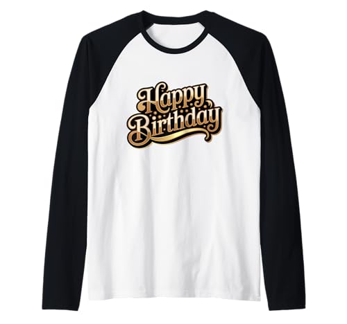 It's My Birthday Damen Mädchen Geburtstag to My Love Raglan von Happy Birthday