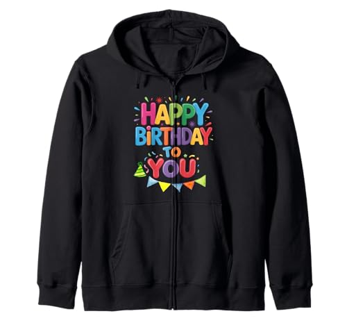 Happay Geburtstag Geburtstag Party Männer Frauen Kinder Kapuzenjacke Happay Geburtstag Geburtstag Party Männer Frauen Kinder Kapuzenjacke von Happy Brithday To You