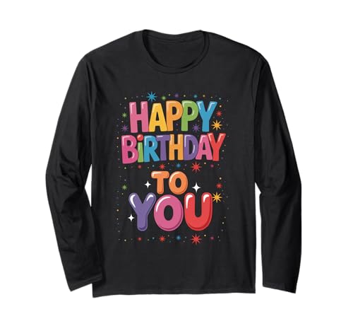 It's My Birthday Geburtstag Party Männer Frauen Kinder Langarmshirt It's My Birthday Geburtstag Party Männer Frauen Kinder Langarmshirt von Happy Brithday To You