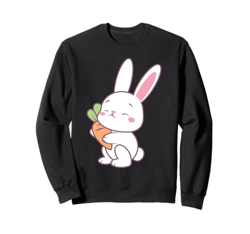 Happy Bunny With Carrot Lustiges Unisex-Design Herren Damen T-Shirt Sweatshirt Happy Bunny With Carrot Lustiges Unisex-Design Herren Damen T-Shirt Sweatshirt von Happy Bunny With Carrot Unisex Design Tee