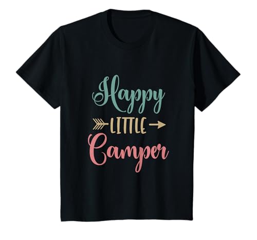Kinder Happy Little Camper Jungen Mädchen Camping T-Shirt Kinder Happy Little Camper Jungen Mädchen Camping T-Shirt von Happy Camper Shirts & Geschenke für Kinder