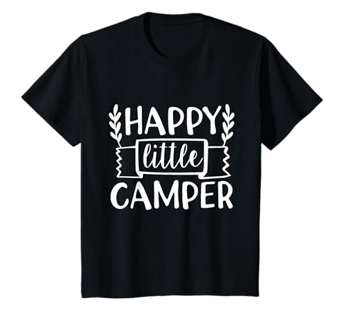 Kinder Happy Little Camper Shirt Geschenk Jungen Mädchen Süß Camping T-Shirt Kinder Happy Little Camper Shirt Geschenk Jungen Mädchen Süß Camping T-Shirt von Happy Camper Shirts & Gifts For Kids
