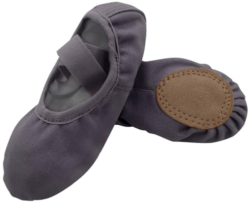 Ballettschuhe Mädchen Balettschlappen Kinder Gymnastikschuhe Yoga Tanzschuhe für Tanz 33 von Happy Cherry