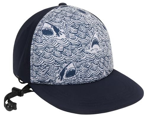 Happy Cherry - Baby Baseballmützen Kappe Jungen Mädchen Sonnenhut mit Visier UV-Schutz Sommer Baseball Cap Kinder Sonnenschutz Kleinkinder Sommermütze für Strandurlaub Freien - 6-12 Monate - Blau von Happy Cherry